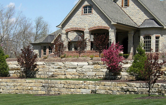 residential retaining wall