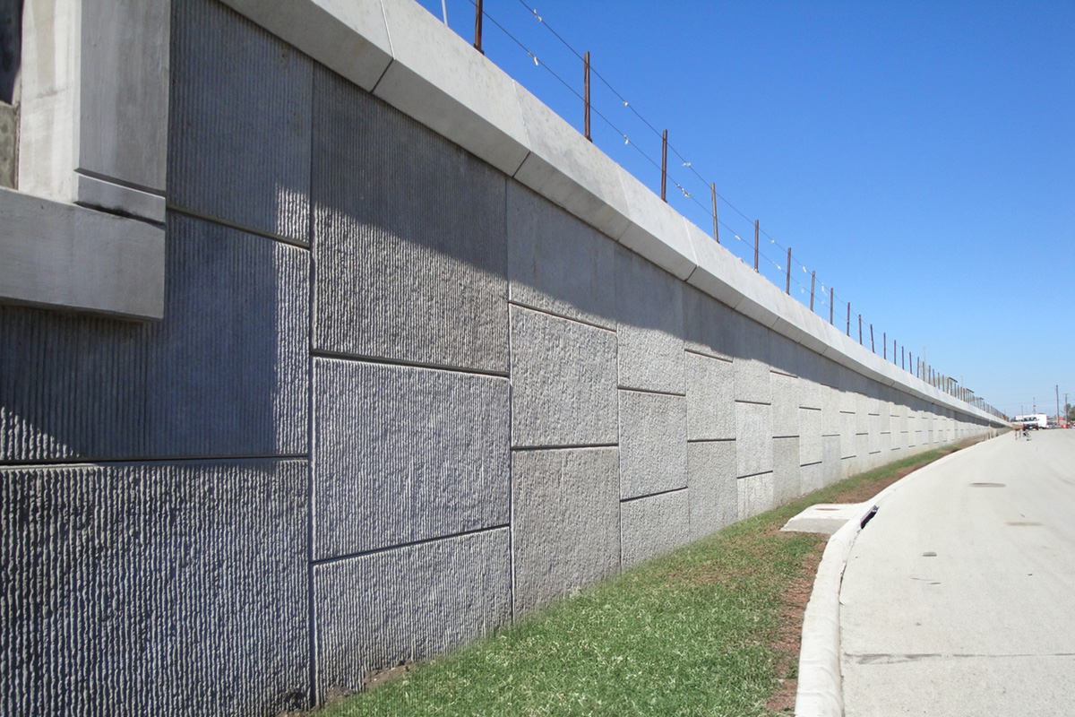 Dallas Retaining Wall