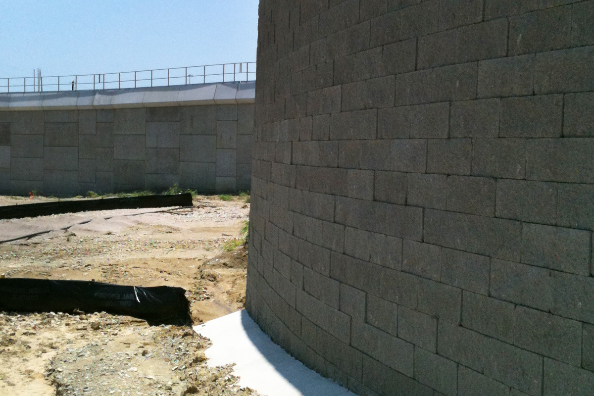 Dallas Retaining Wall