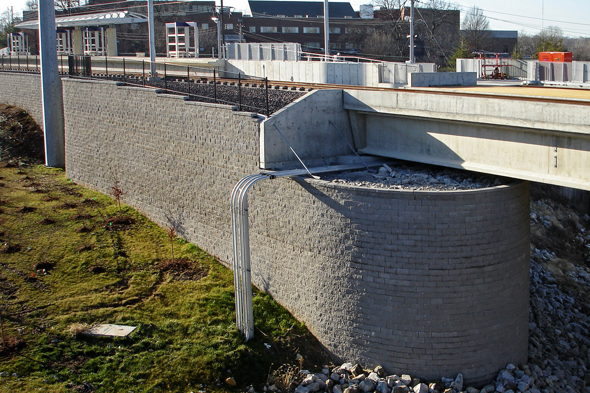 Metrolink Modular Block Retaining Wall