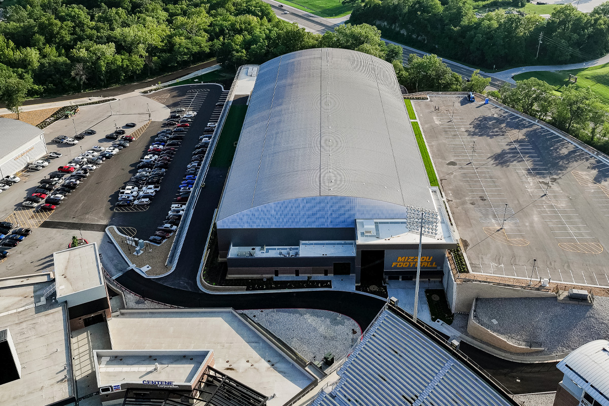 University of Missouri Football Practice Facility