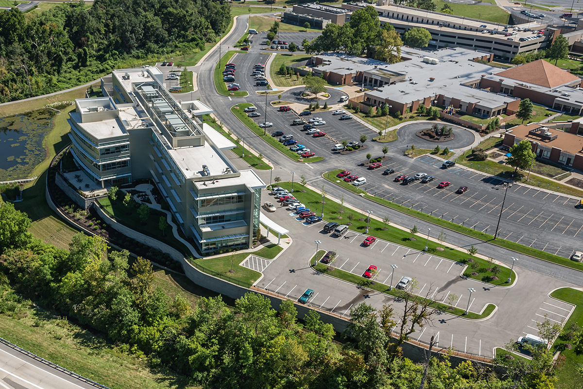 SSM Depaul Medical Center Retaining Wall